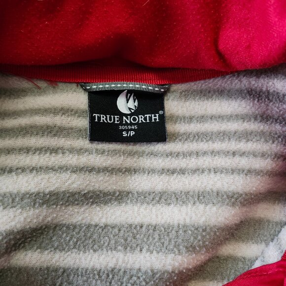 $5 LAST CALL! TRUE NORTH ~ Fleece Lined Red Jacket - Picture 8 of 13